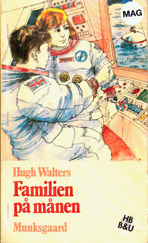 Cover of 'Familien på månen'