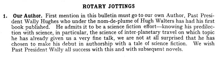 Bilston Rotary Club Bulletin